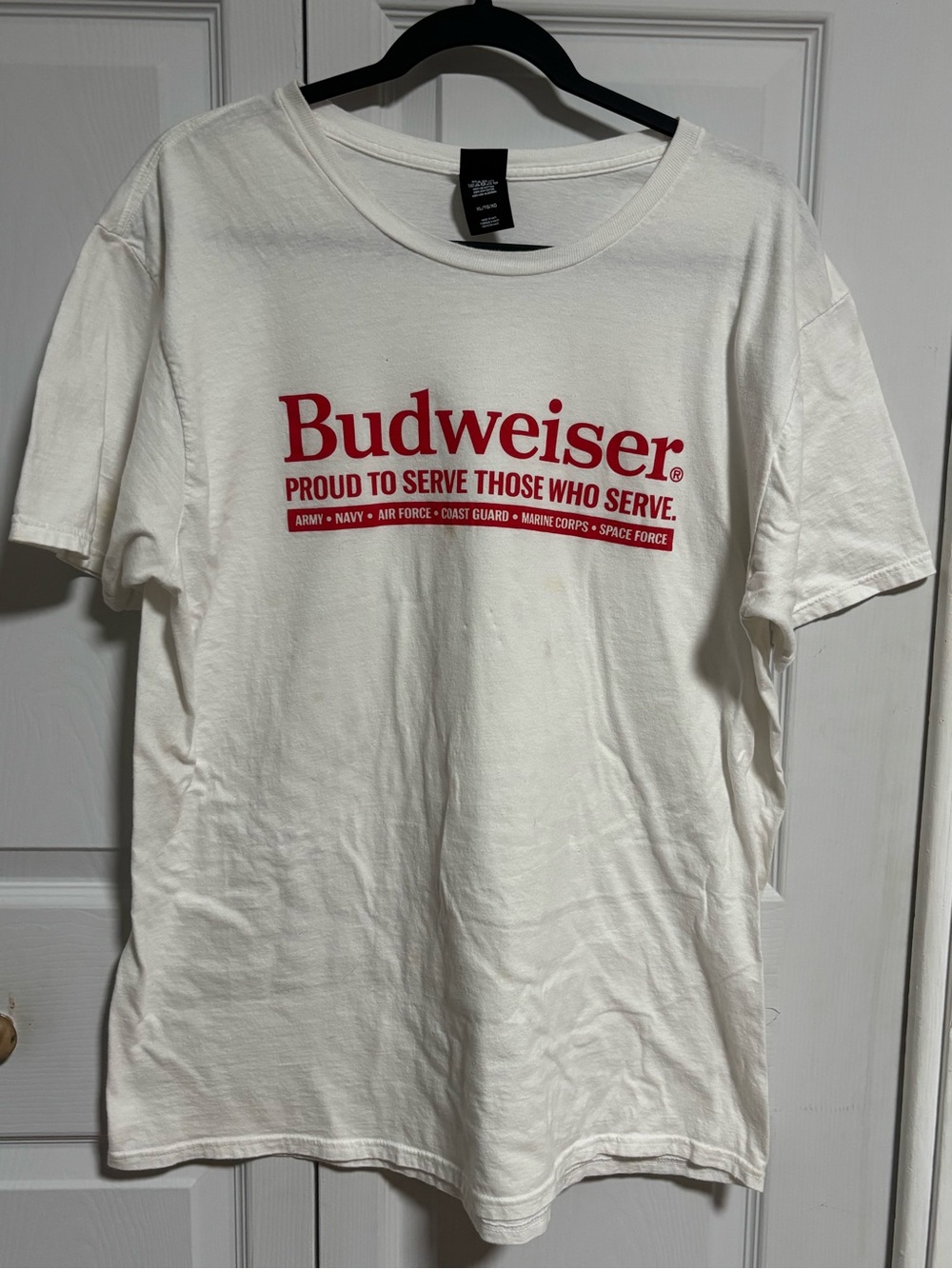 Budweiser "Proud To Serve Those Who Serve